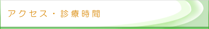 アクセス・診療時間